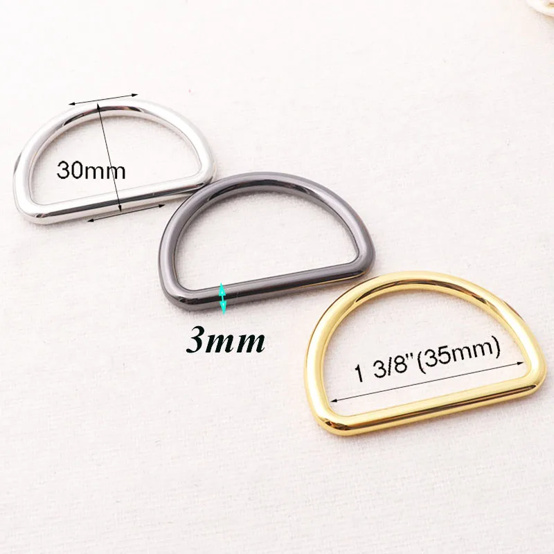 8 шт. Золотые/металлические/серебристые кольца D 35 мм пояс с металлической пряжкой
