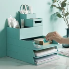 Органайзер офисный настольный, ящик для хранения бумаги формата А4, складной шкаф для файлов, держатель для ручек, чехол для документов, ящик для хранения формата А4