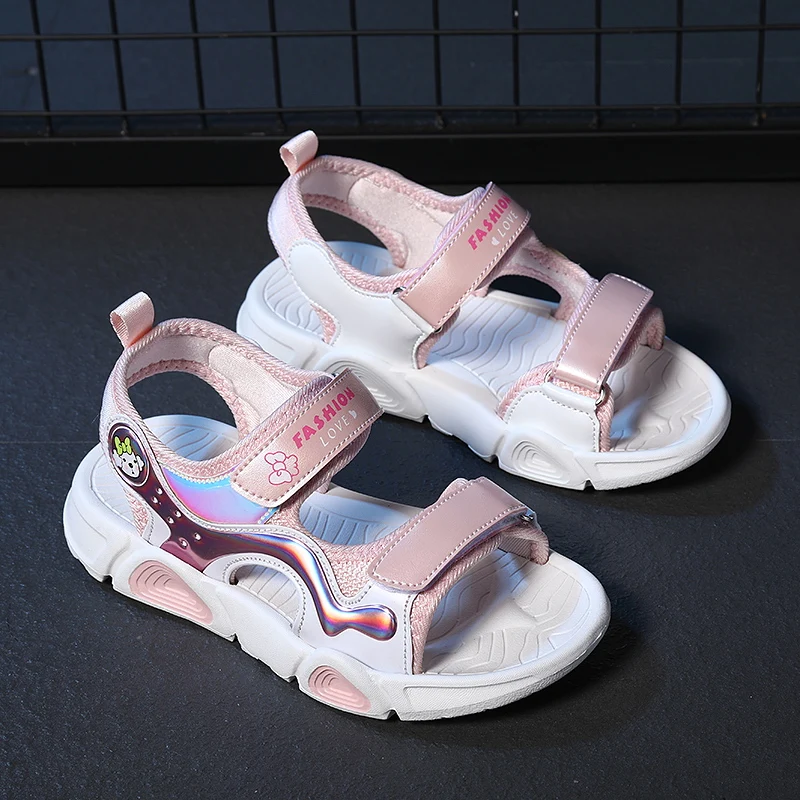 EOSNYX летние детские повседневные сандалии уличные Нескользящие пляжные туфли