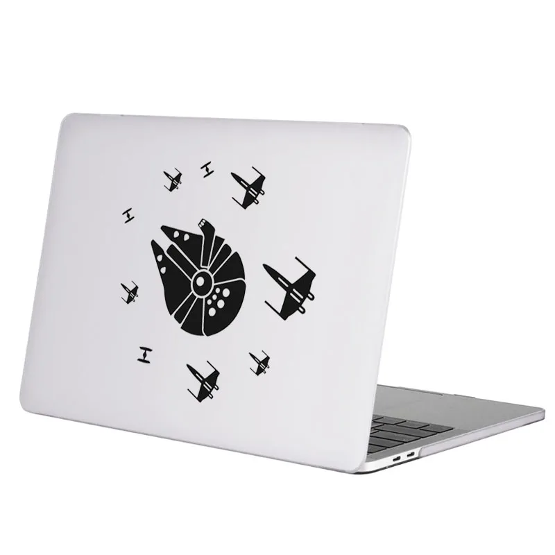Наклейка для ноутбука Rebel Fleet Millennium Falcon X Fighter наклейка Macbook Air 11 13 15 дюймов Pro Retina Mac