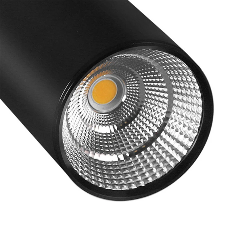 Luz LED de techo larga, lámpara de tubo de 3W/7W/12W de largo, 20CM/30CM/60CM, COB, iluminación Interior, luz empotrada decorativa