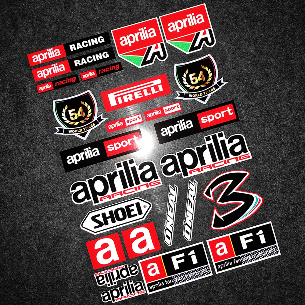 Светоотражающая боковая полоса для мотоцикла наклейка водонепроницаемая Aprilia RS4