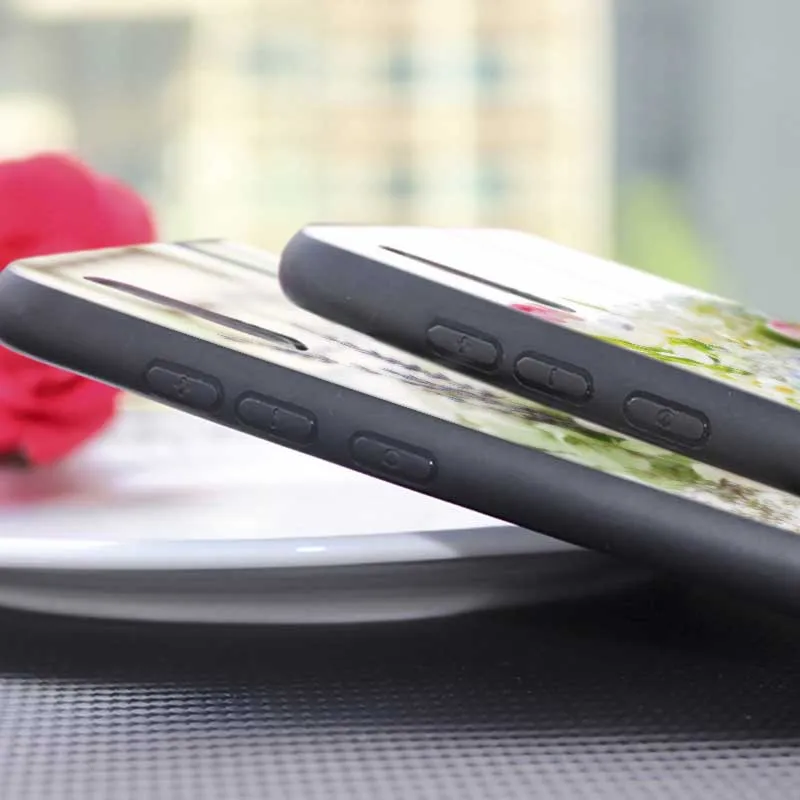 Для xiaomi mi 9 pro 9t se 8 pocophone f1 x 3 Прозрачный мягкий силиконовый чехол для телефона пион