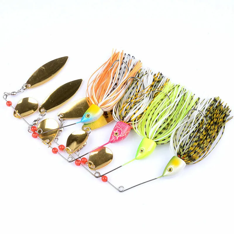 4 шт./лот 24 г блесна рыболовная приманка зумбейт воблер свимбейт с латунной