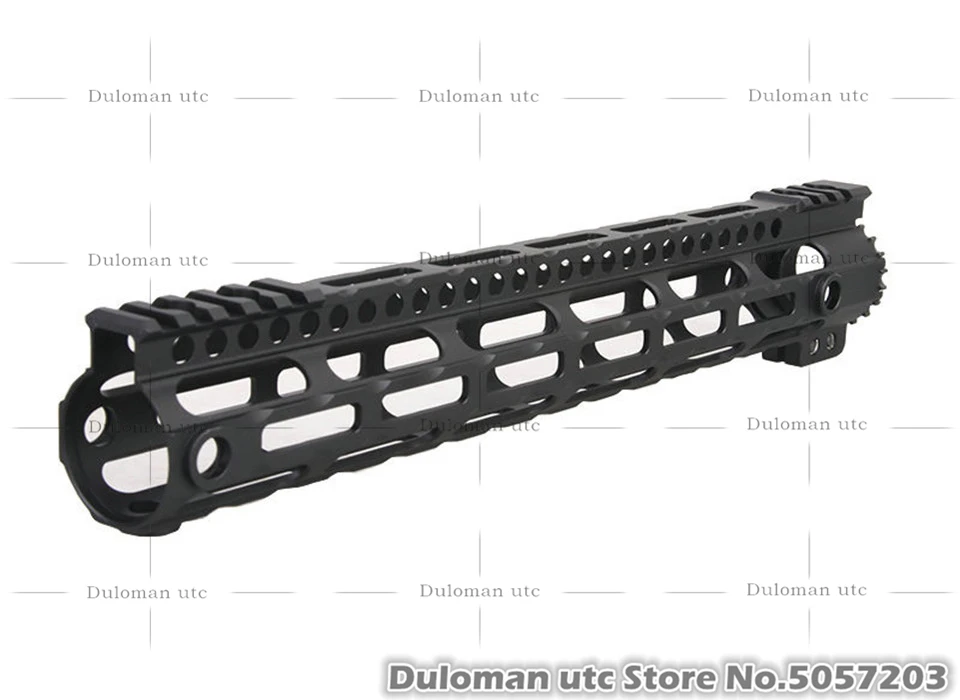 Duloman utc MI M-LOK ультра легкий свободный поплавок Handguard Тактический CNC 12,5 дюймов поручень для страйкбола AEG/GBB винтовки