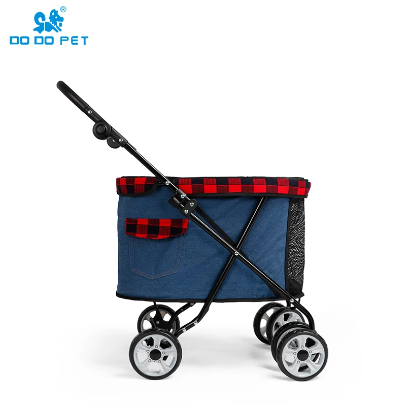 

Pet Stroller Dog Cat Out Small Car Light Folding Cart