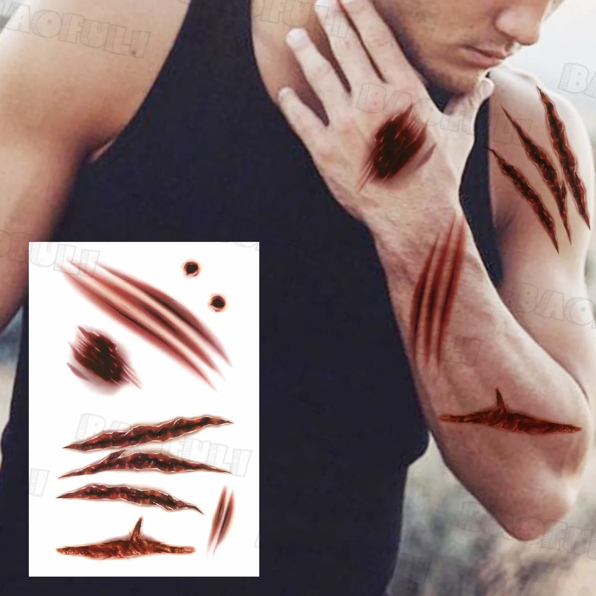 Временные татуировки в космосе для мужчин женщин и реалистичные искусственные