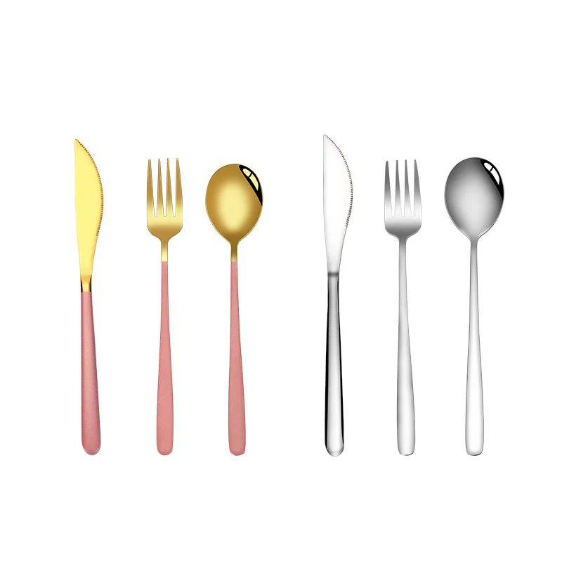 3 шт. набор столовых приборов из нержавеющей стали 304|Столовые сервизы| |