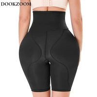 women hip pads waist trainer body shapewear tummy shaper fake ass butt lifter booties enhancer booty lifter thigh trimmer pants