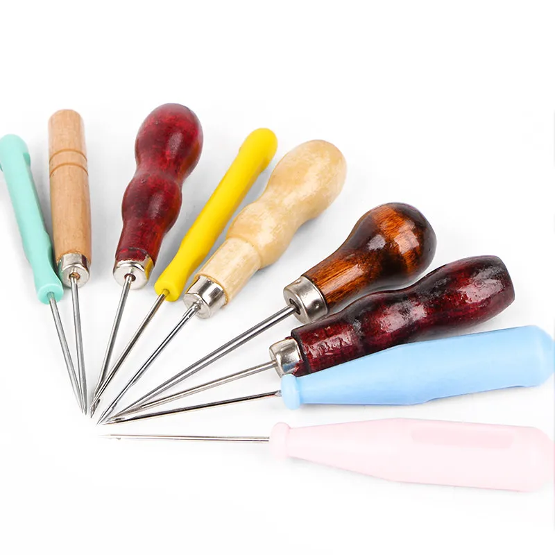 1 шт. швейная игла шило для кожевенного ремесла Швейные аксессуары шитья крючок