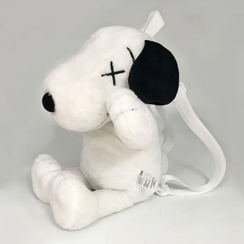 

42cm Snoopy Snoopy Backpack Black and White Dog Plush Toy Doll Backpack Kawaii Cute Comfortable Toy Dog Children's Birthday Gift