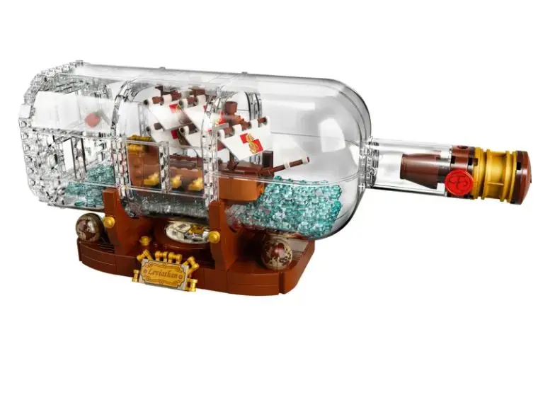 Lego 92177 идеи доставка в бутылке кирпичная бутылка отличный крутой подарок на | Блочные конструкторы -1005002338187841