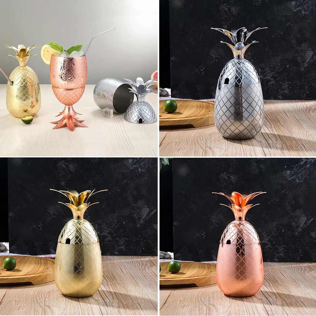 

Cocktail Champagne Glass Pineapple Martini Glass Appetizer Dessert Container Wedding Party Bar Kitchen Home Decor Drop Shipping