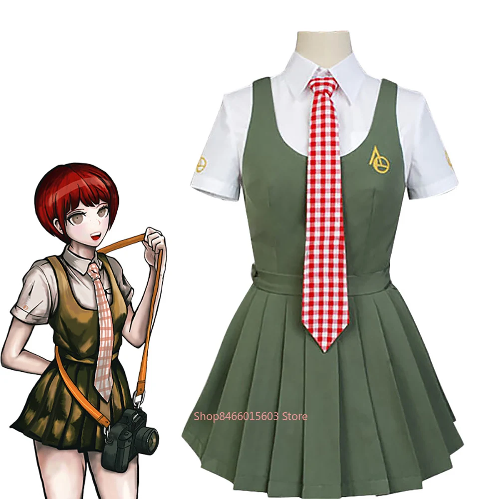 

Костюм для косплея магиру из аниме «данганронпа», школьная форма в японском стиле, матросский костюм, женское платье, подарок на Рождество