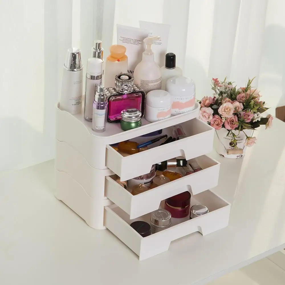 Органайзер для косметики BAOYOUNI цвета слоновой кости органайзер хранения