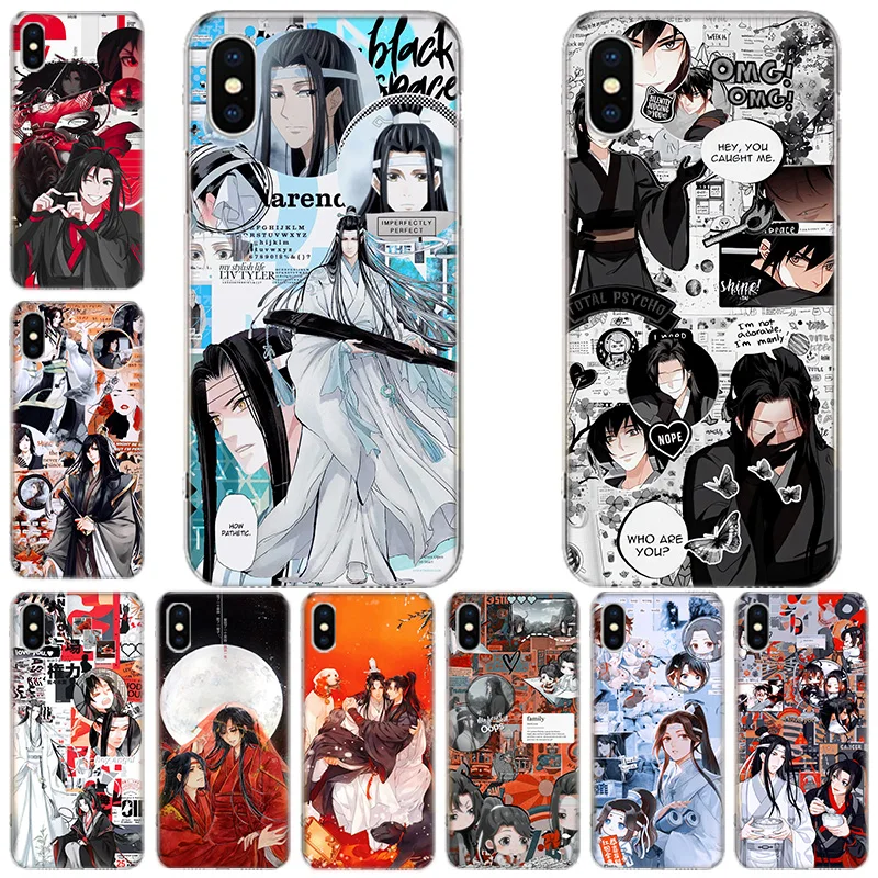 

Anime Mo Dao Zu Shi MDZS Cover Phone Case For Apple Iphone 12 Mini 14 13 Pro Max 11 X XS XR 8 7 6 6S Plus SE 2020 5 5S Cover She