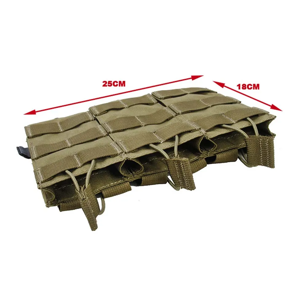 TMC подсумок для журналов 556 тройной Molle военный Mag тактические мешочки MOLLE жилет