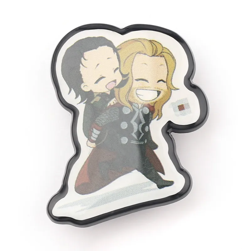 Мультфильм Мстители Броши с персонажами для женщин милый Raytheon Железный человек