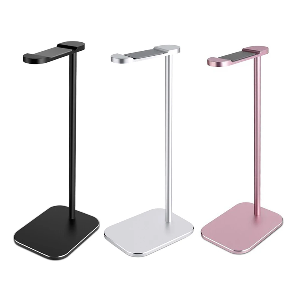 

Hot Headset Holder Universal Aluminum Earphone Hanger Headphones Stand Supporting Bar For Gaming Headsets Desk Display Dropship