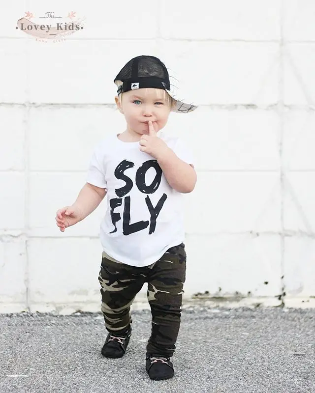 2 шт./комплект футболка с коротким рукавом и камуфляжные брюки |