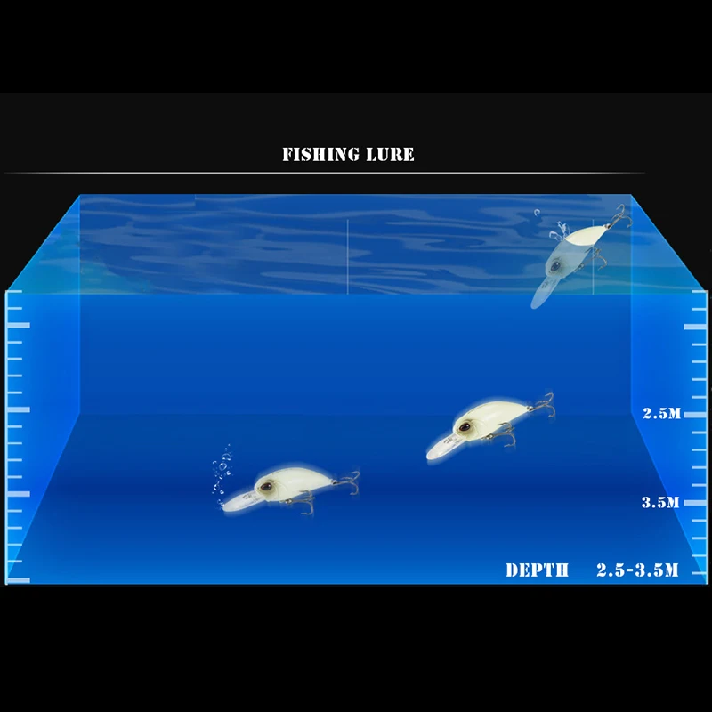 Bassland realis crank гольян длинный большой язык воблеры твердая приманка isca
