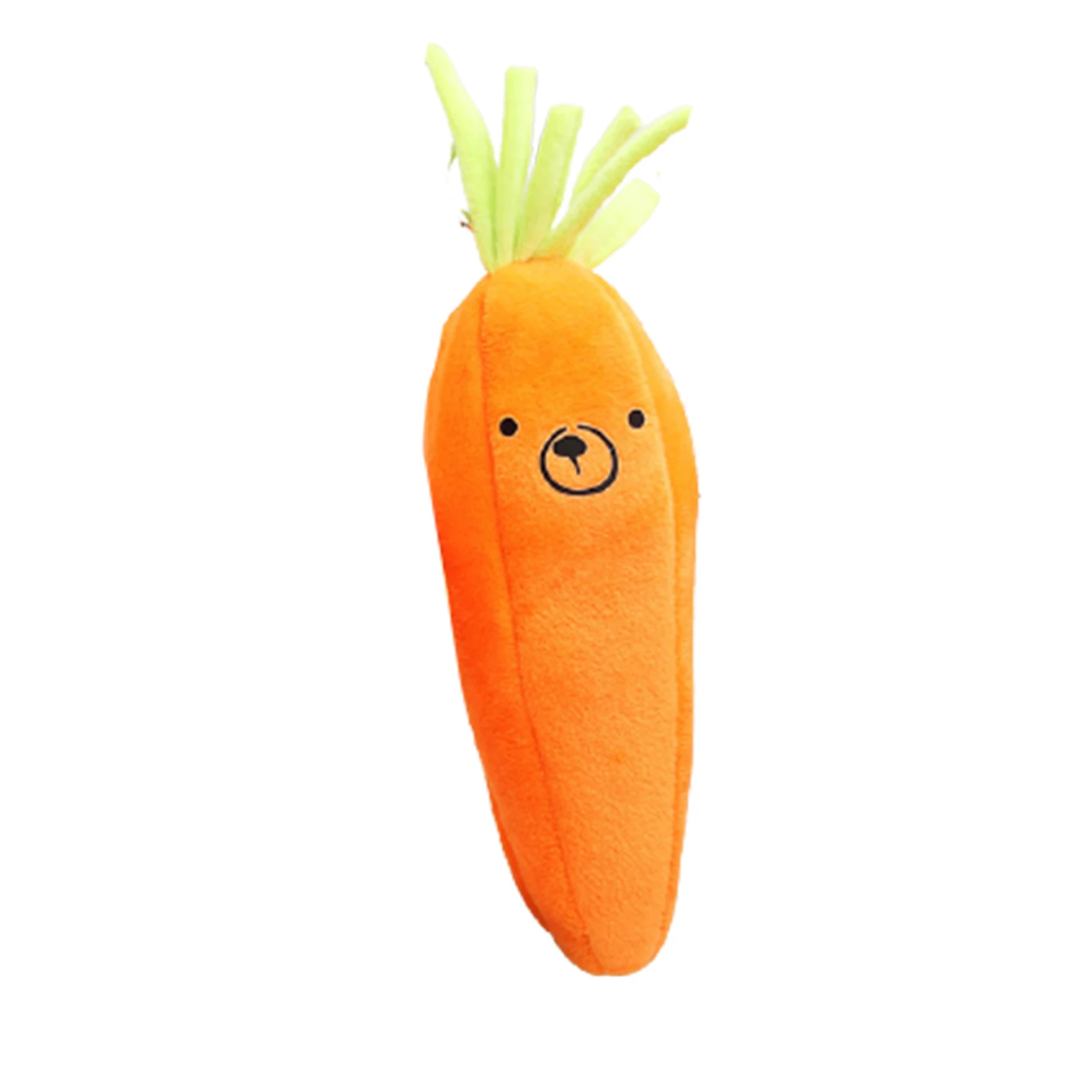

Carrot Pencil Case High-Capacity Pencil Case for Middle School Students Cute Plush Pencil Case DU55