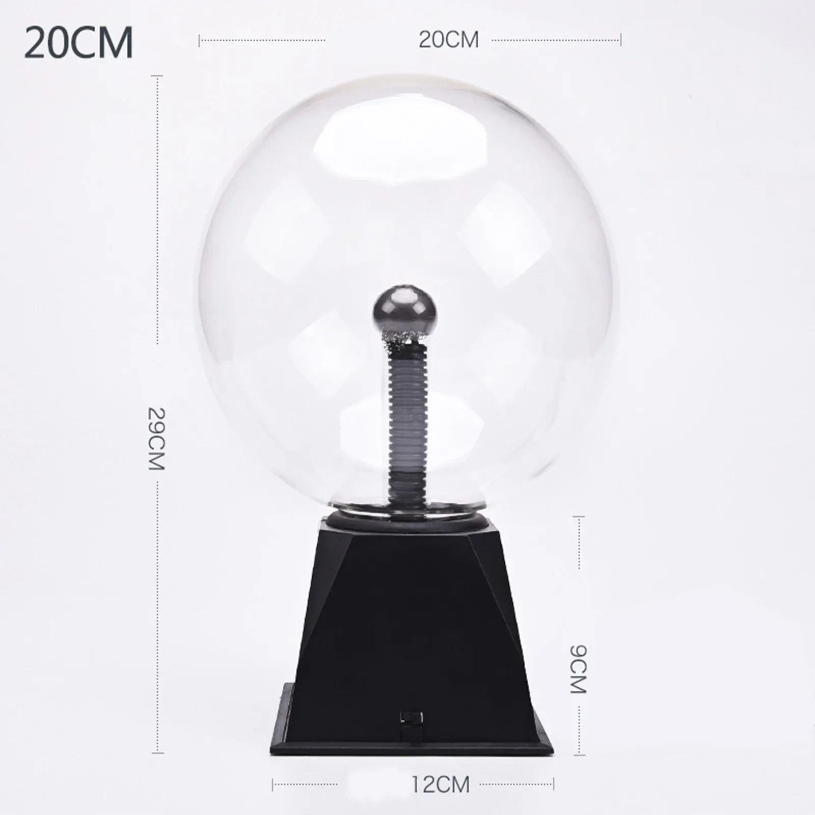 

Plasma Ball/Plasma Ball Magic Flashes in a Glass Ball Diameter 20 cm 3500 Funny Magic Toys For Party Toys For Kids Adults