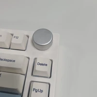 keydous nj80 keyboard knob silver blue
