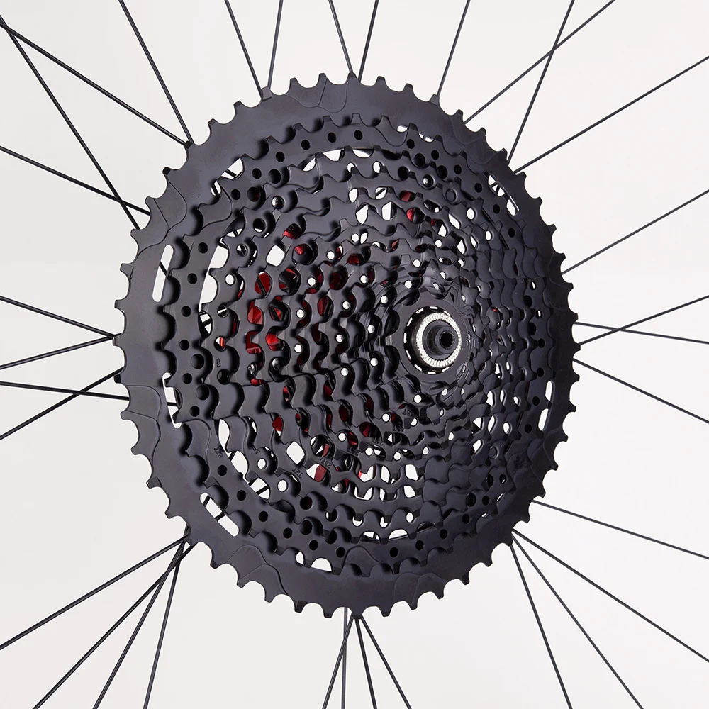 

MTB 12 Speed 9-50T Cassette XD Sprocket Black 9-50 Steel Cassette e13 556% range 12s compatible 12speed GX eagle M7100 k7