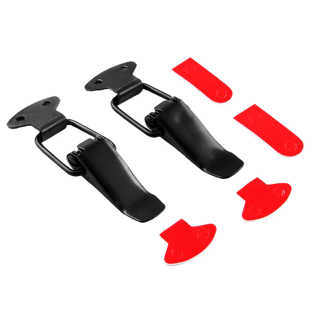 

2pcs Hook Lock Clips Quick Release For Racing Car Truck Metal Accessory Easy to Install