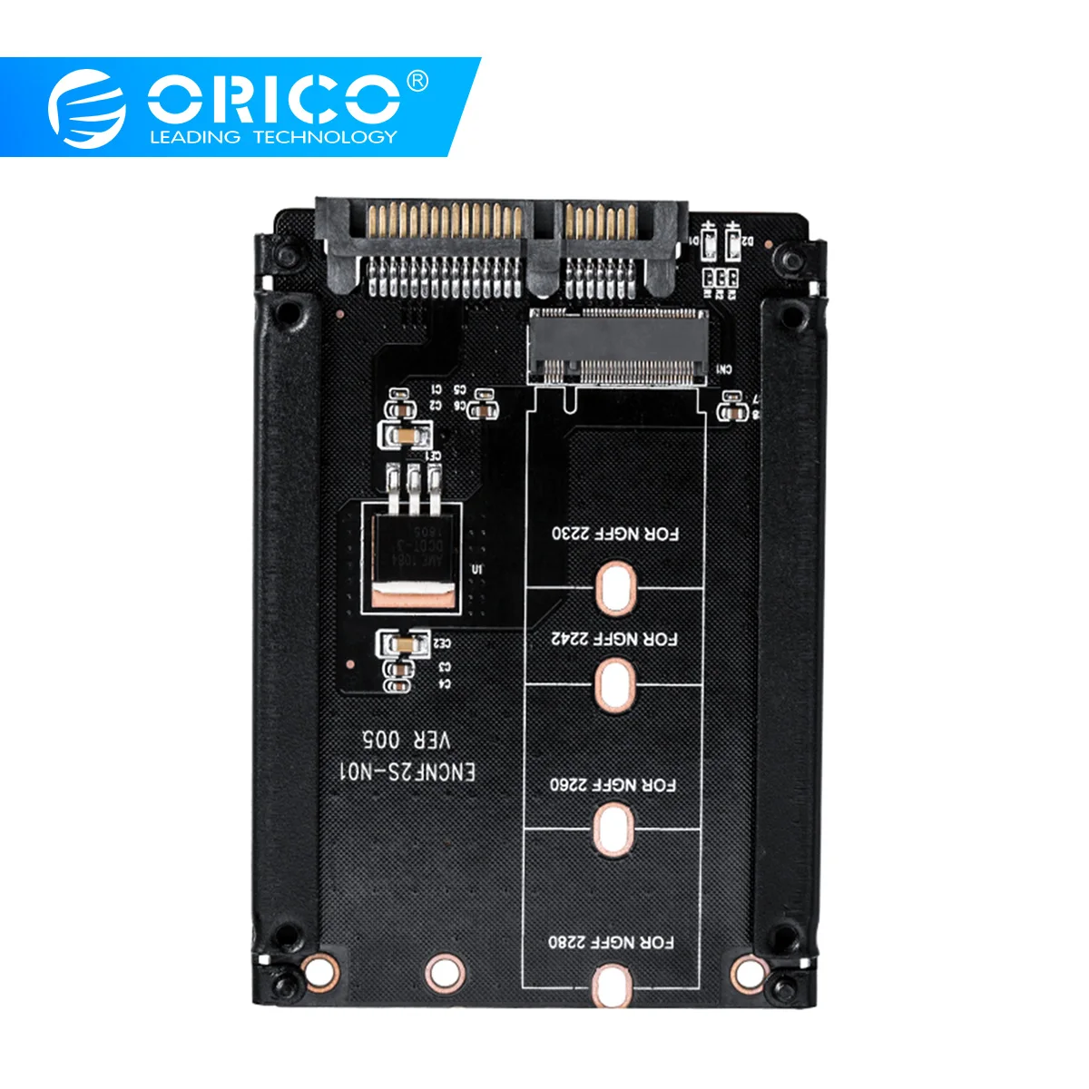 ORICO M.2 NGFF(SATA) SSD до 2,5 SATA адаптер для 2230/2242/2260/2280 мм M2 NGFF Твердотельный накопитель(SSD жесткий диск M2 NGFF SATA 22PIN