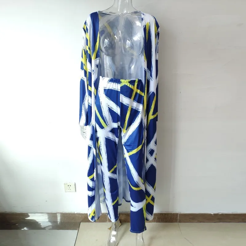 Женский комплект из двух предметов винтажный спортивный костюм с геометрическим