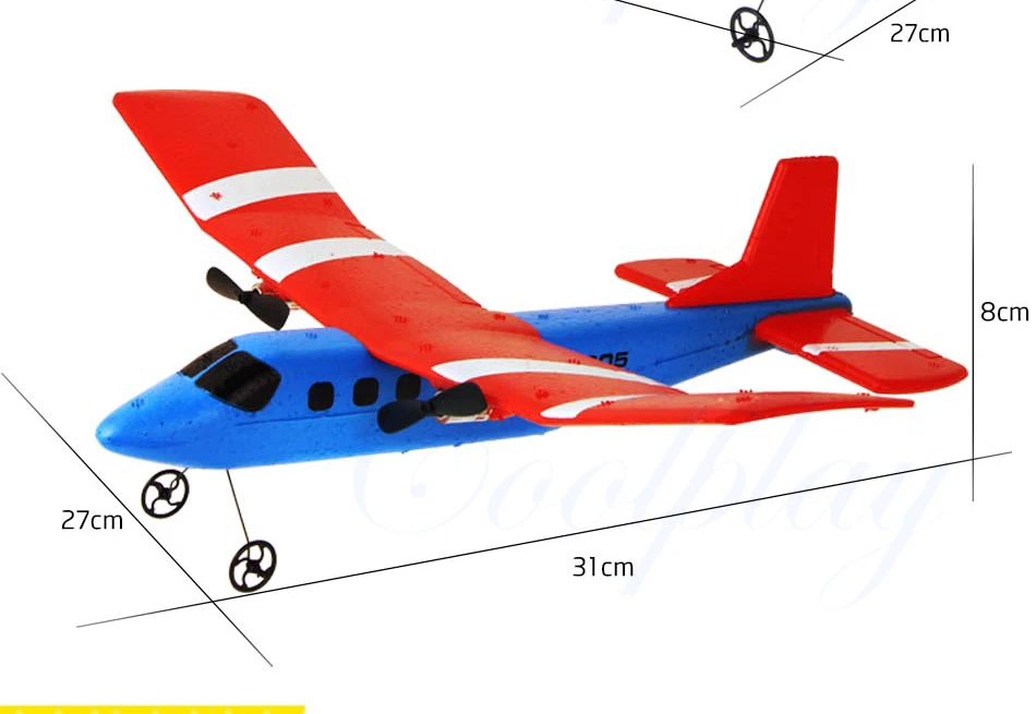 

Hotty Toy RC Plane RTF 2CH FX802 EPP Material RC Airplane RC Plane Model RC Glider Drone Outdoor Toys For Kid Boy Birthday Gift