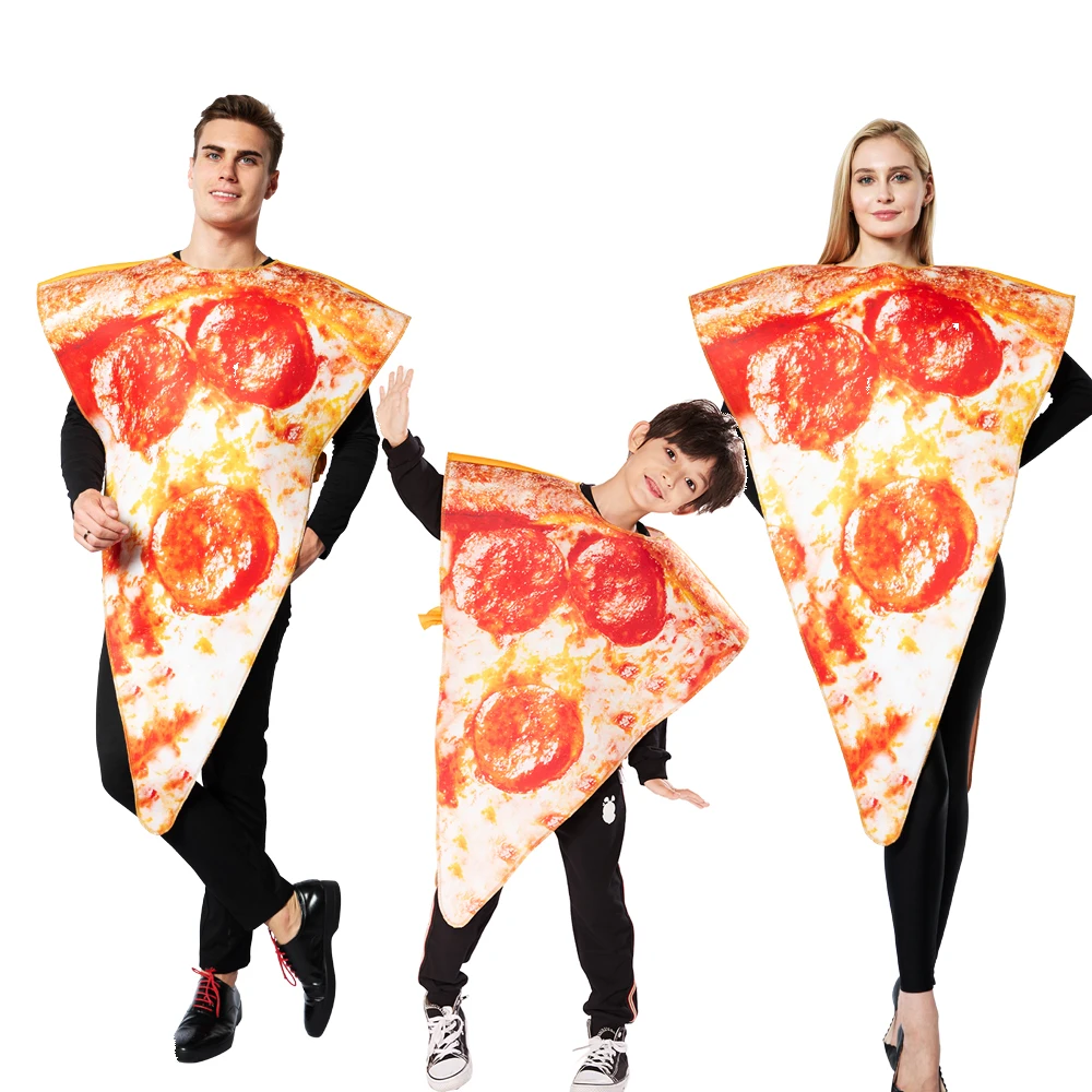 Snailify Детский костюм на Хэллоуин Семья пиццы для взрослых забавные День рождения
