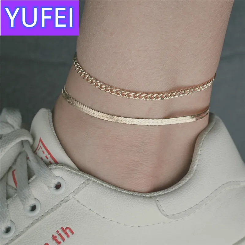 

Modyle Anklets for Women Foot Accessorie Summer Beach Barefoot Sandals Bracelet ankle on the leg Female Ankle gifts for women