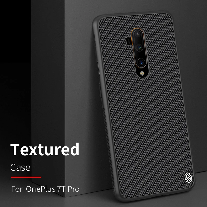 Для oneplus 7T Pro чехол NILLKIN текстурированный нейлоновый волоконный задняя крышка для