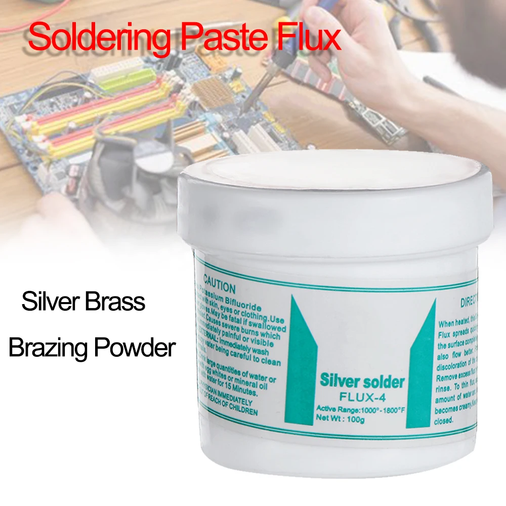 1 коробка паяльная паста серебристый латунный паяльный порошок сварочные