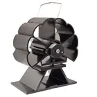 Безшумный вентилятор мини-камин, высокотемпературный нагревательный вентилятор, может трясти головой, 3-лопастной вентилятор для камина
