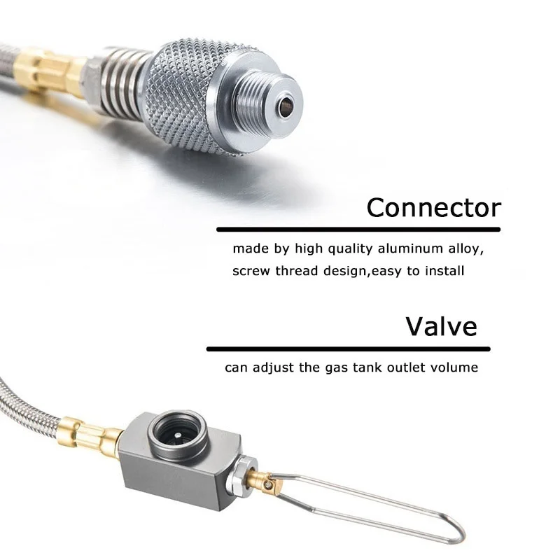 Уличная газовая плита для кемпинга и канистра 75 см удлиненный шланг Соединитель
