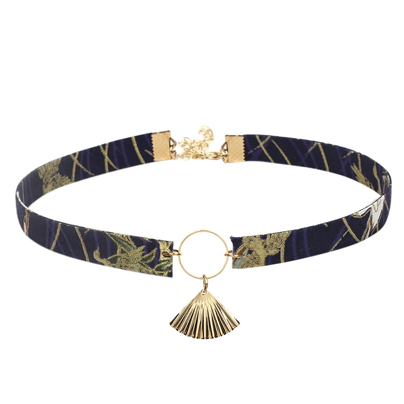 Харадзюку ручная работа сексуальный круглый воротник панк-рок готическое колье