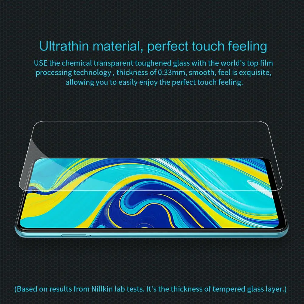 

Redmi Note 9s Glass NILLKIN Amazing H/H+Pro Anti-Burst Tempered Glass Screen Protector for Xiaomi Redmi Note 9 Note9 Pro Max