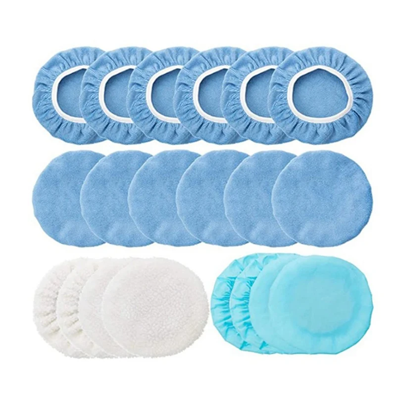 20 шт 5/6 дюйма) полировальная машинка для автомобилей с эксцентриковым коврик из