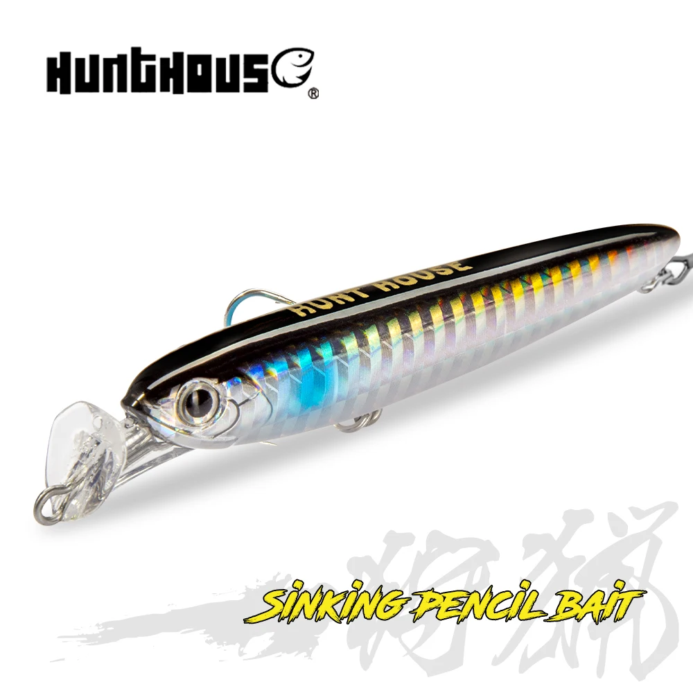 Hunthouse Minnow приманка поппер для рыбалки 75 95 мм 13 г 22 погружные наживки искусственная