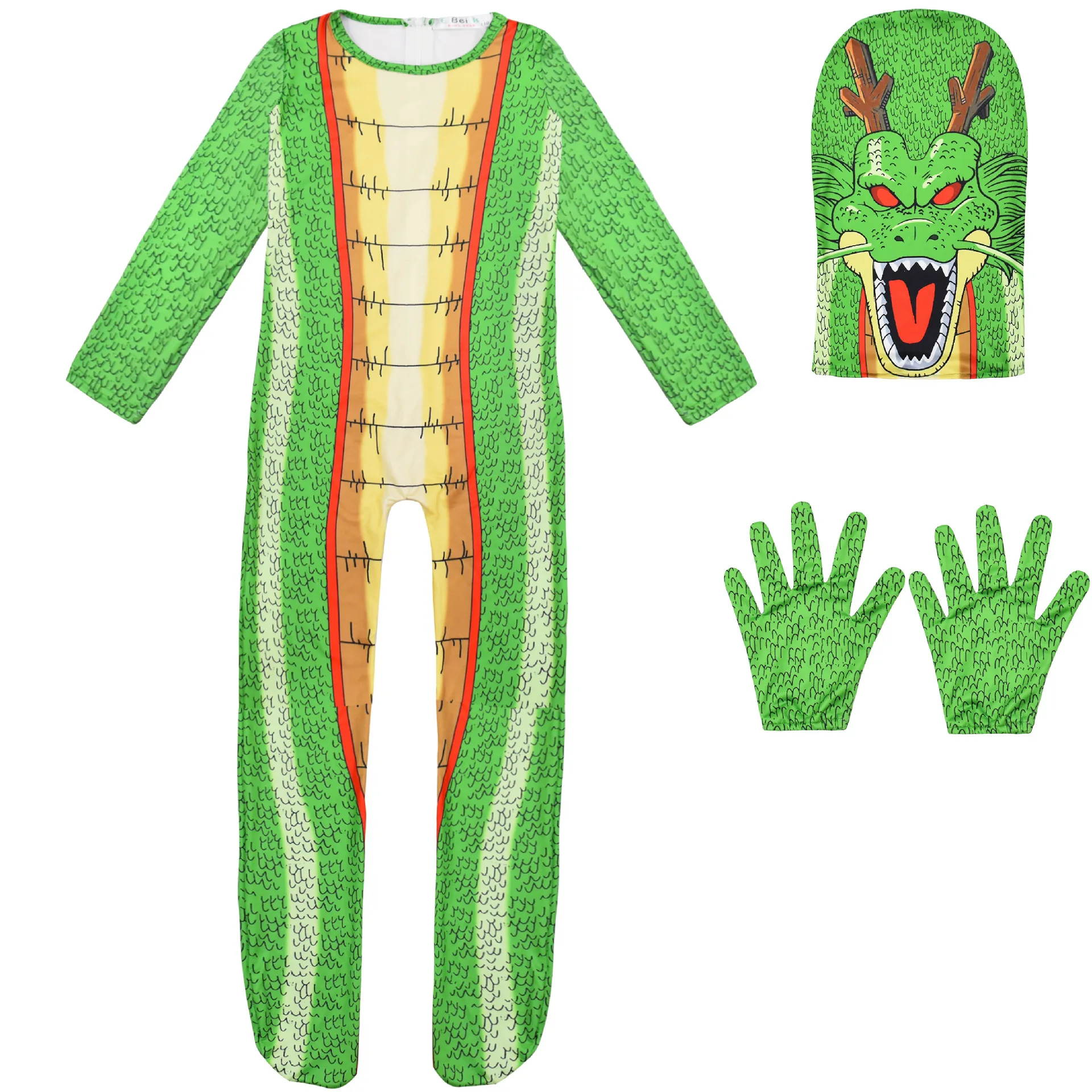 Костюм-талисман Shenlong для косплея тирано саурио Рекс Дино Хэллоуин мальчиков