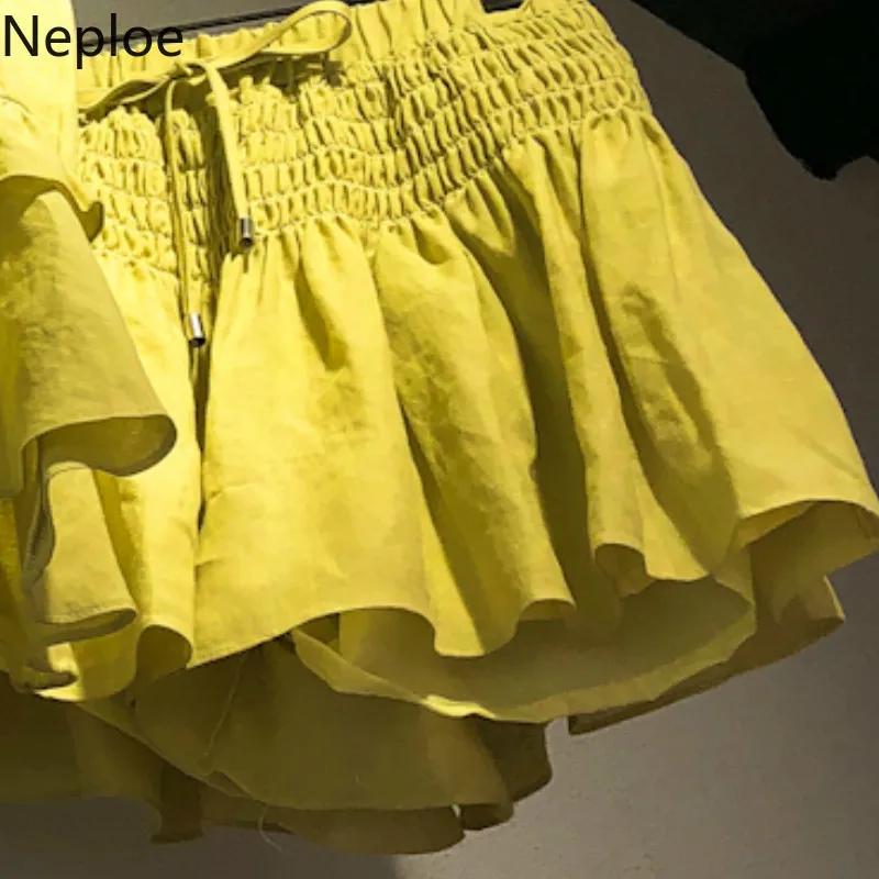 Neploe комплекты из 2 предметов женские костюмы лето 2021 корейский грибок футболки