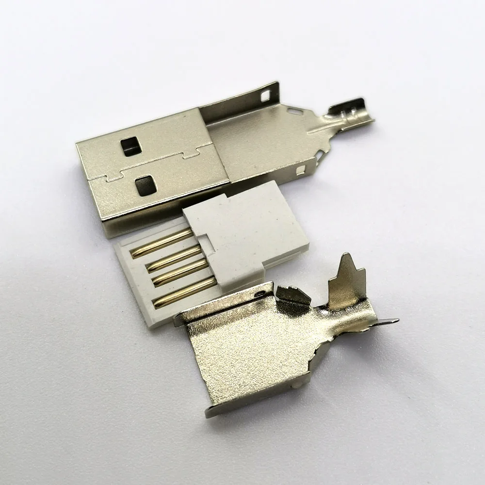 50 компл./лот 4 контактный разъем USB 3/комплект мини 3 в 1|plug french|plug in car chargerplug silver |