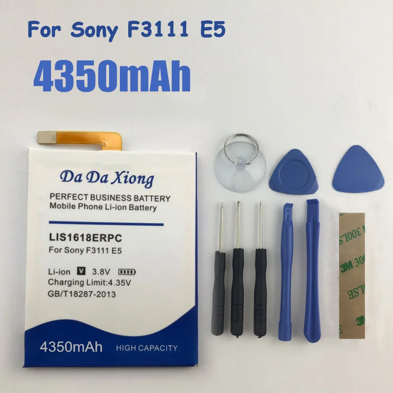 4350 мА/ч, LIS1618ERPC Батарея для sony Xperia XA(F3111) E5 F3116 F3115 F3311 F3313 F3112