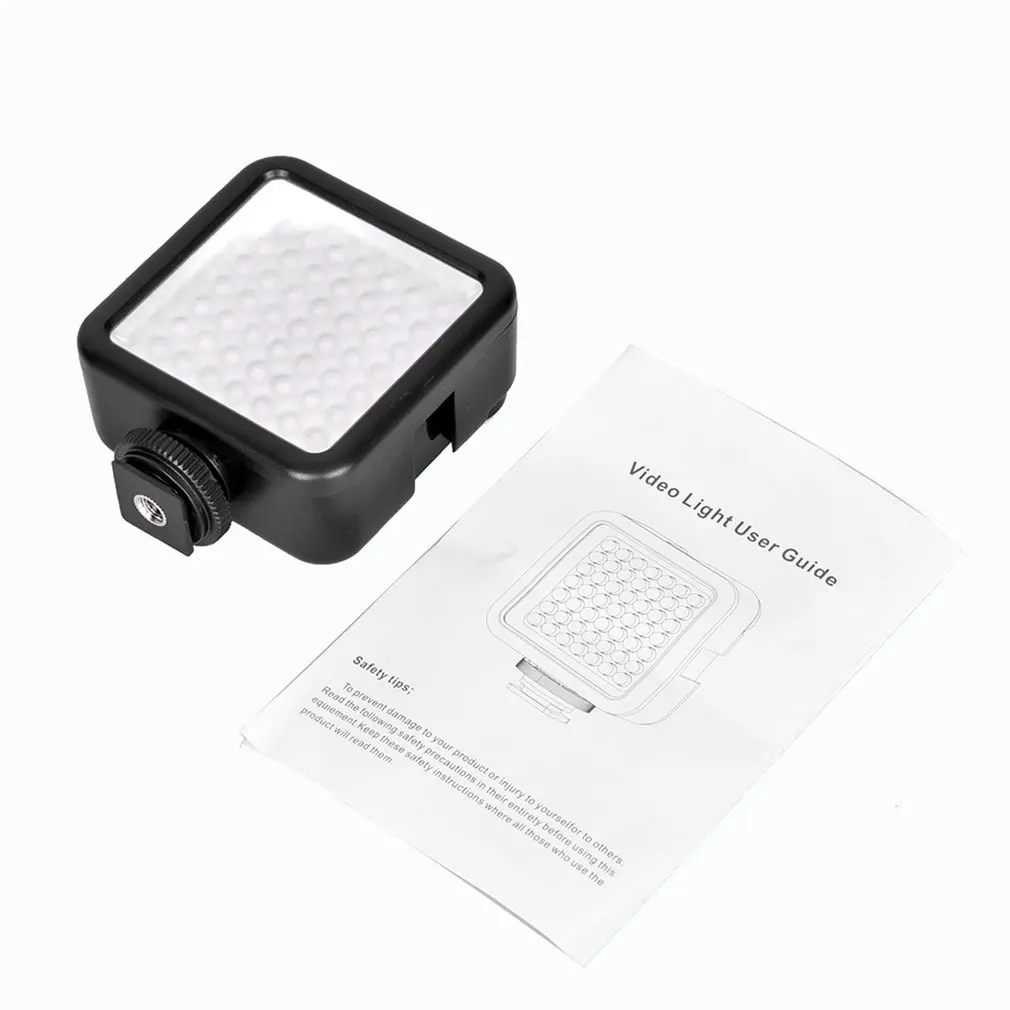 

Flash Mini Pro Led-49 Video Light 49 Led Flash Light For Dslr Camera Camcorder Dvr Dv Camera Light Black