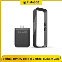 insta360 oner vertical battery base vertical bumper case action camera accessories fall protetion for waterproof sport cam