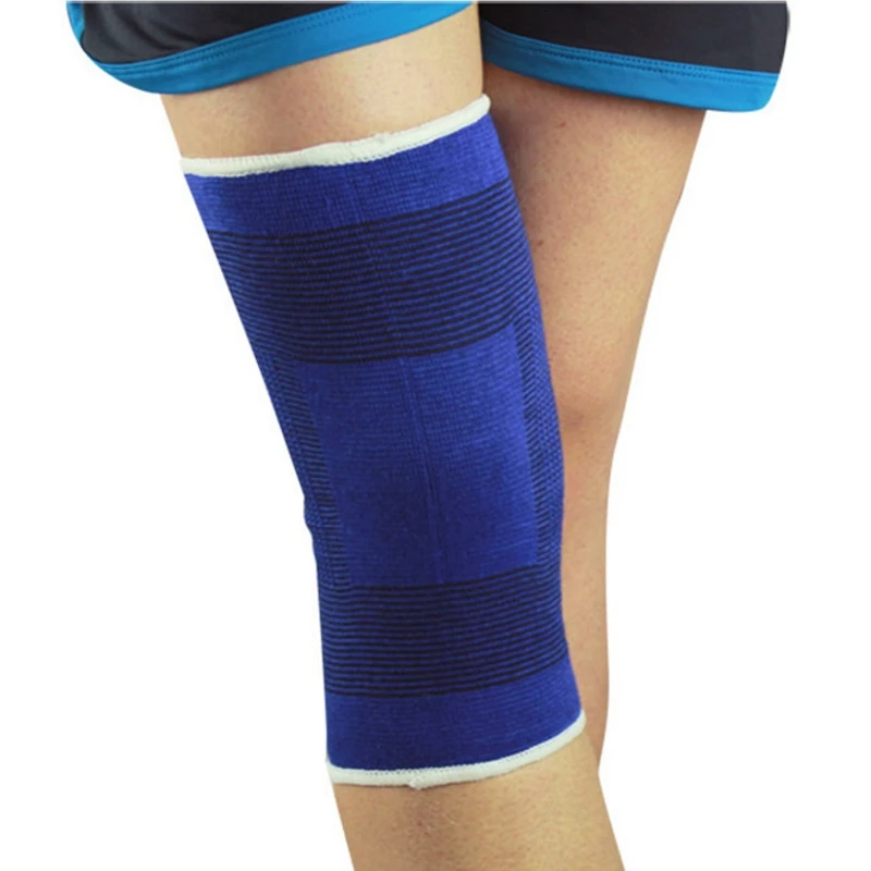 1 шт. эластичные сапоги до колена синего цвета наколенники Поддержка бандаж